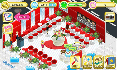 アプリで楽しむスイーツデコ カフェオーナー体験も出来るソーシャルゲーム Deluxe Cafe オタ女