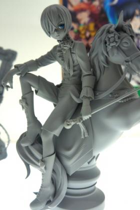 【ワンフェス】『黒執事』セバス&フィギュアが美しい! 葬儀屋とグレル制作決定も