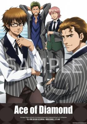 御幸にクリスかな……? こんな青道メンバーみたことない! 『ダイヤのA』描き下ろしデザイン公開