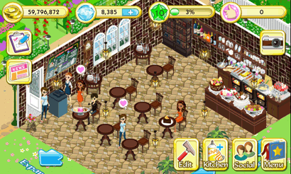 アプリで楽しむスイーツデコ カフェオーナー体験も出来るソーシャルゲーム Deluxe Cafe オタ女