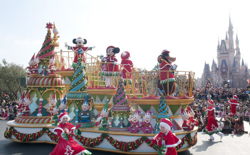 ディズニークリスマスパレード