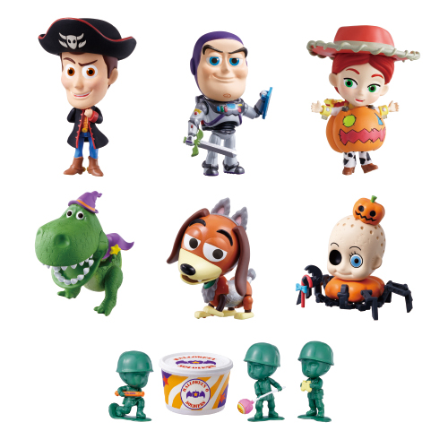 TOYSTORY トイストーリー ハロウィン ウッディ バズ 2種セット ちびきゅんキャラ 2013年