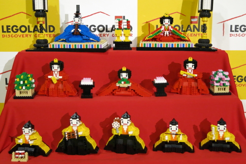 総ブロック数なんと3000個「レゴひな祭り」が今年も開催！　日本人唯一のレゴ職人にインタビュー