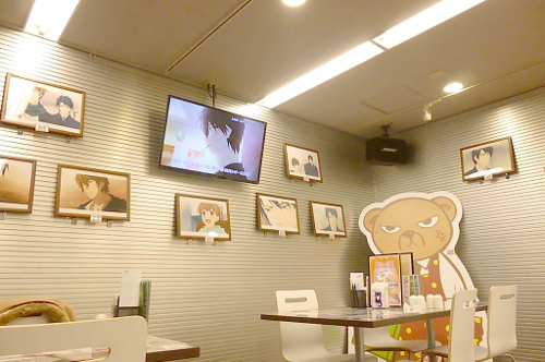 律のカレーに横澤クマのラテアート 劇場版アニメ公開記念 世界一初恋 アニメイトカフェに行ってきた オタ女