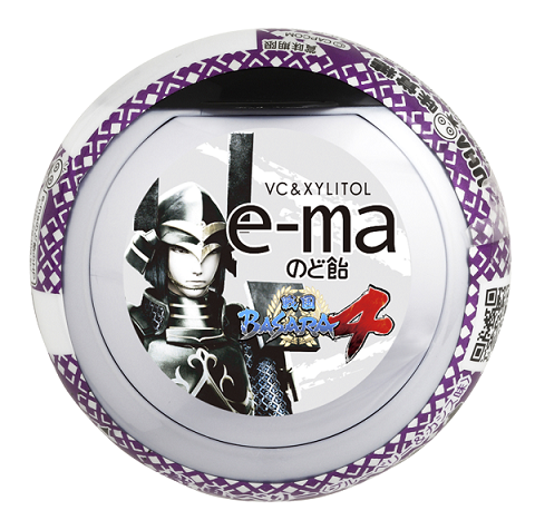 戦国basara4 E Maのど飴 コラボ 戯画ベリー 発売 金粉使用の漆器皿が当たるプレミアムキャンペーンも オタ女