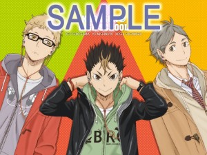 『ハイキュー!!』月島・西谷・菅原モデルのパーカー登場！　着こなす3人のイラストも必見