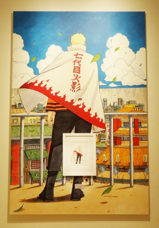 NARUTO ナルト　NARUTO展　ポスター　原画