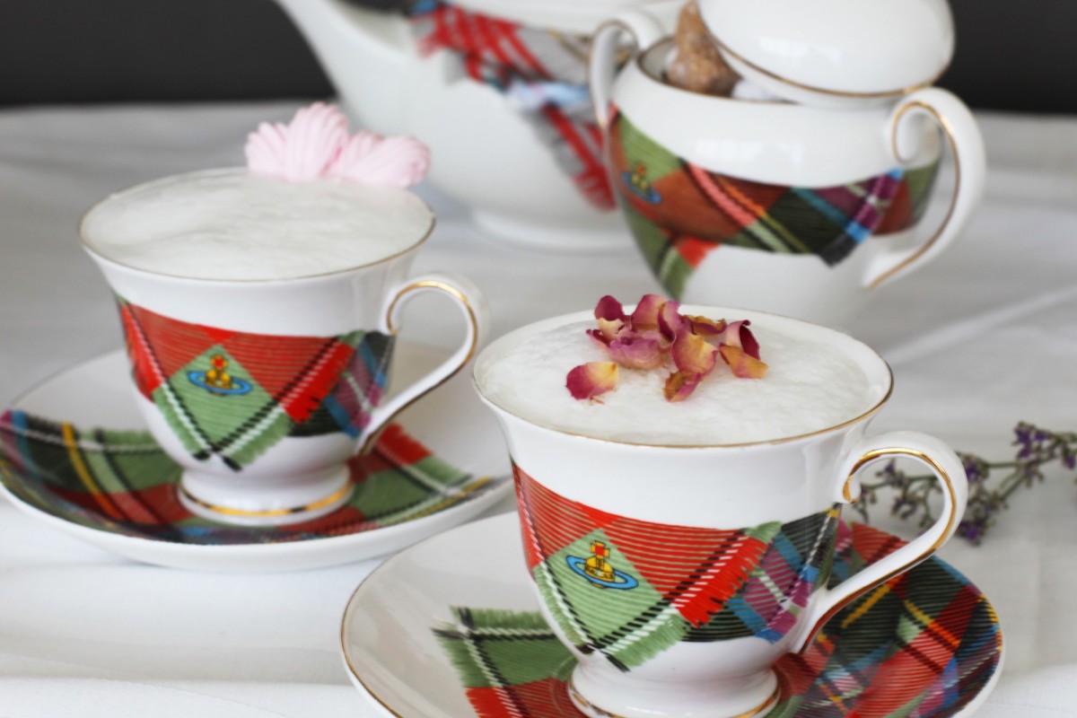 VWC Lychee & Rose Tea Latte
