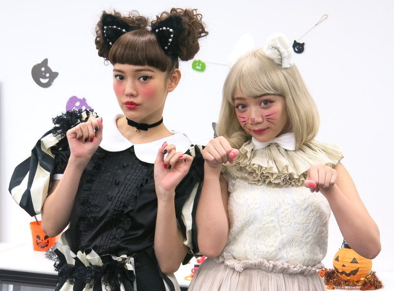 資生堂シニアヘア＆メーキャップアーティスト百合佐和子さん直伝！　黒猫＆白猫メークが激カワ