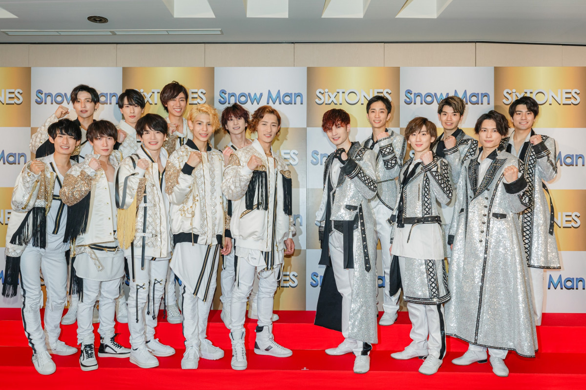 SixTONES・Snow Man 2組同時メジャーデビュー発表にファン大歓声