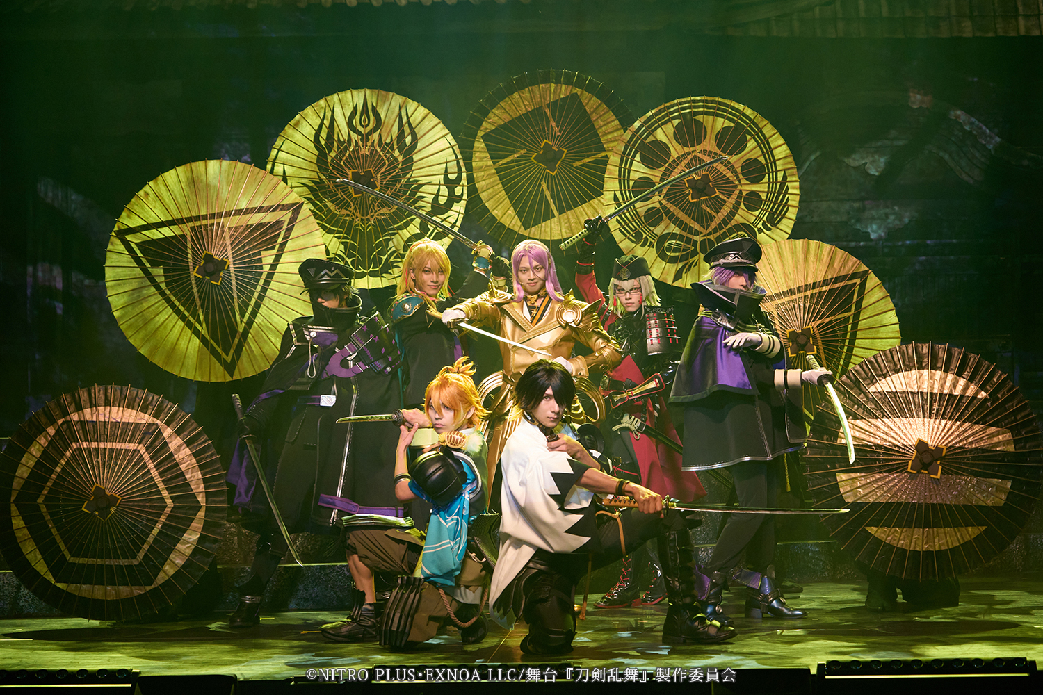 舞台『刀剣乱舞』士伝 真贋見極める眼　原案ゲーム同様2パターンで上演中！ライブ配信＆ライブビューイングも