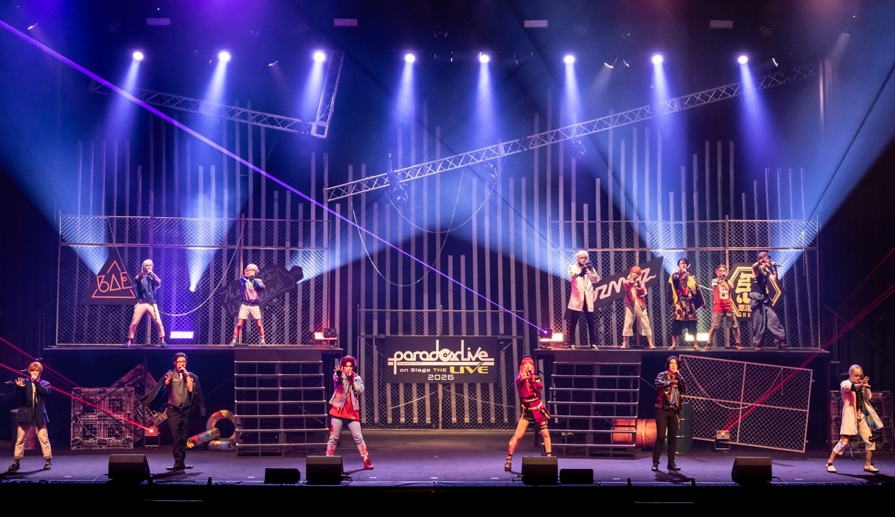 パラライ舞台キャストLIVE「Paradox Live on Stage -THE LIVE 2026-」4ユニット全20曲でホールがクラブフロアに！